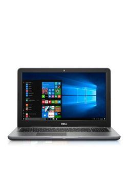 Dell Inspiron 15-5000 Series, Intel&Reg; Core&Trade; I7, 16Gb Ram, 256Gb Ssd, 15.6 Inch Full Hd Laptop With Amd Radeon R7 4Gb Graphics And Optional Microsoft Office 365 Home - Black - Laptop Only